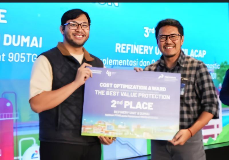 Efisiensi Melonjak, Kilang Dumai Borong Empat Award